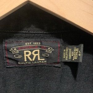 Ralph Lauren Double RL Black Casual Shirt